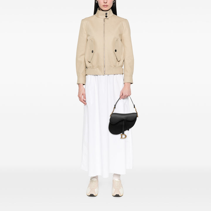 Dior grainé Saddle Sac Cuir de veau grainé Noir – vue 6 – GABY PARIS