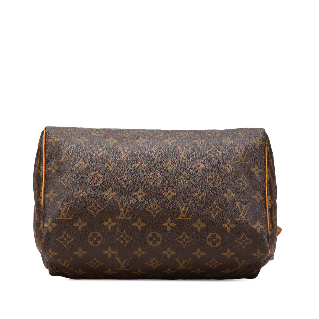 Louis Vuitton Monogram Speedy 30 Marron