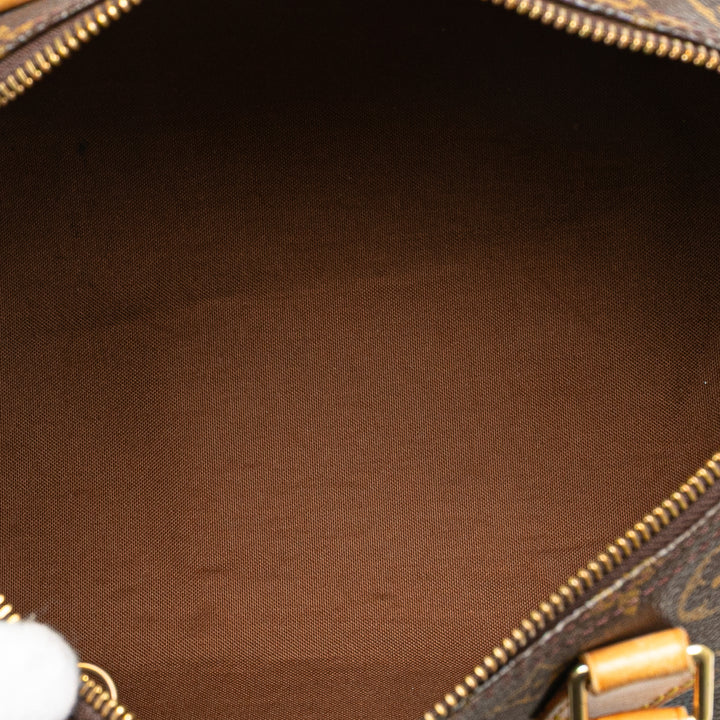 Louis Vuitton Monogram Speedy 30 Marron