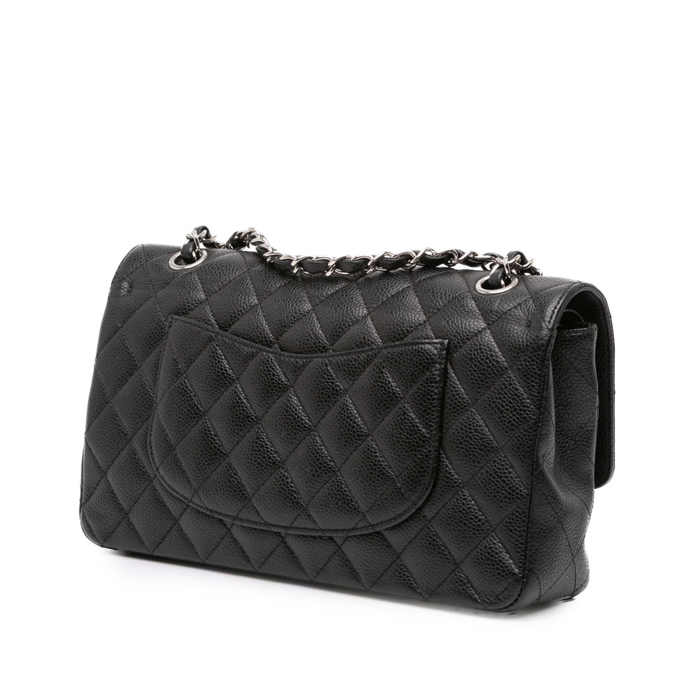 Chanel Medium Classic Caviar Double rabat Noir – GABY PARIS Authentique