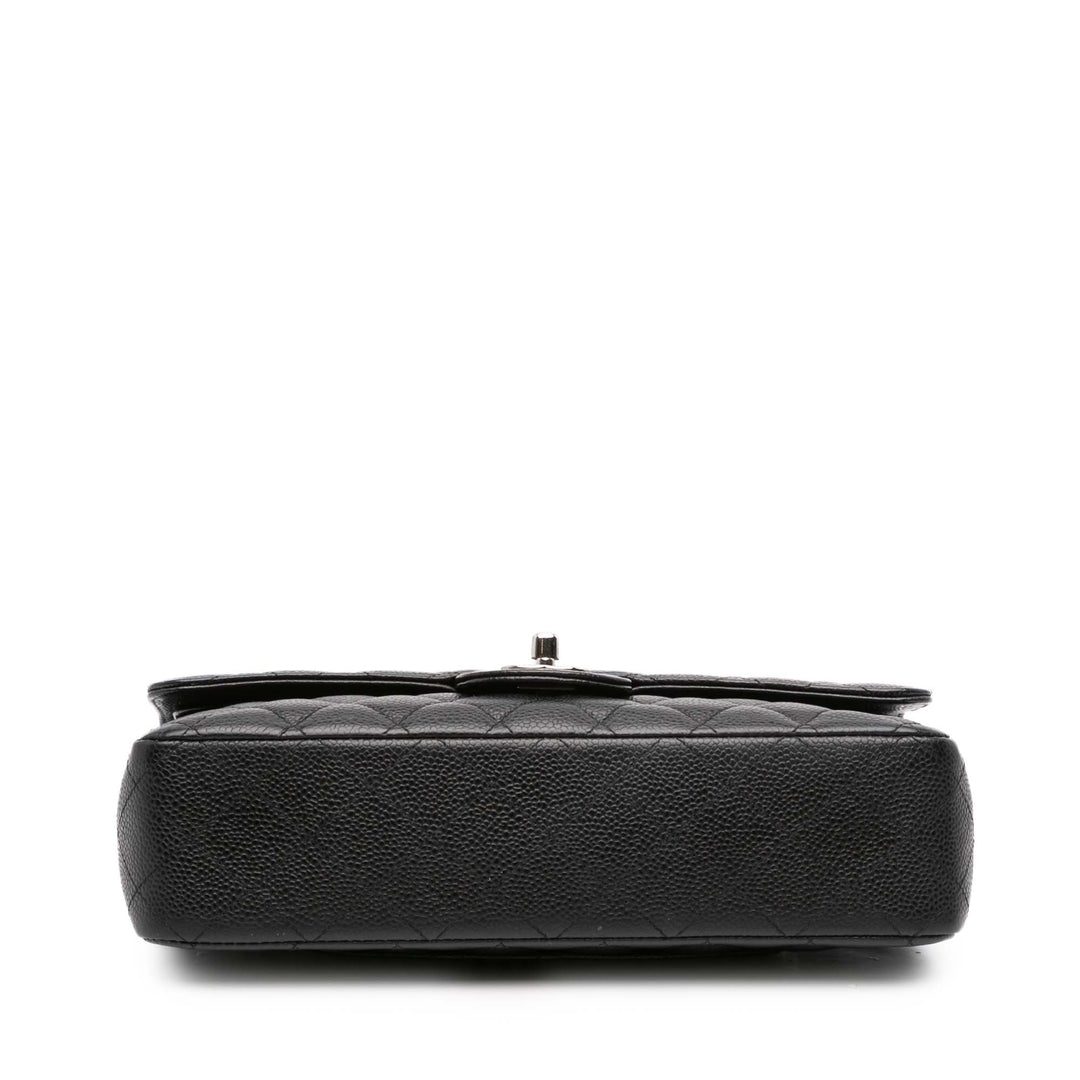Chanel Medium Classic Caviar Double rabat Noir – GABY PARIS Authentique