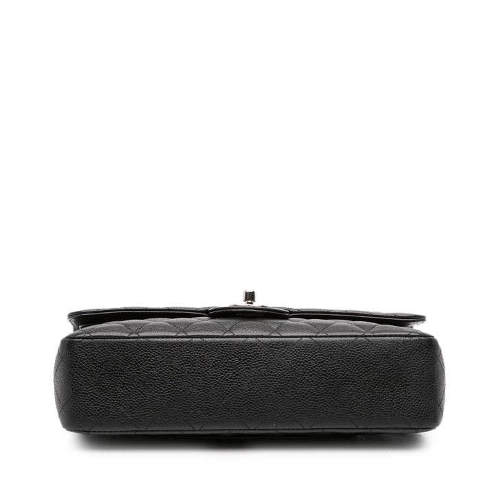 Chanel Medium Classic Caviar Double rabat Noir – GABY PARIS Authentique