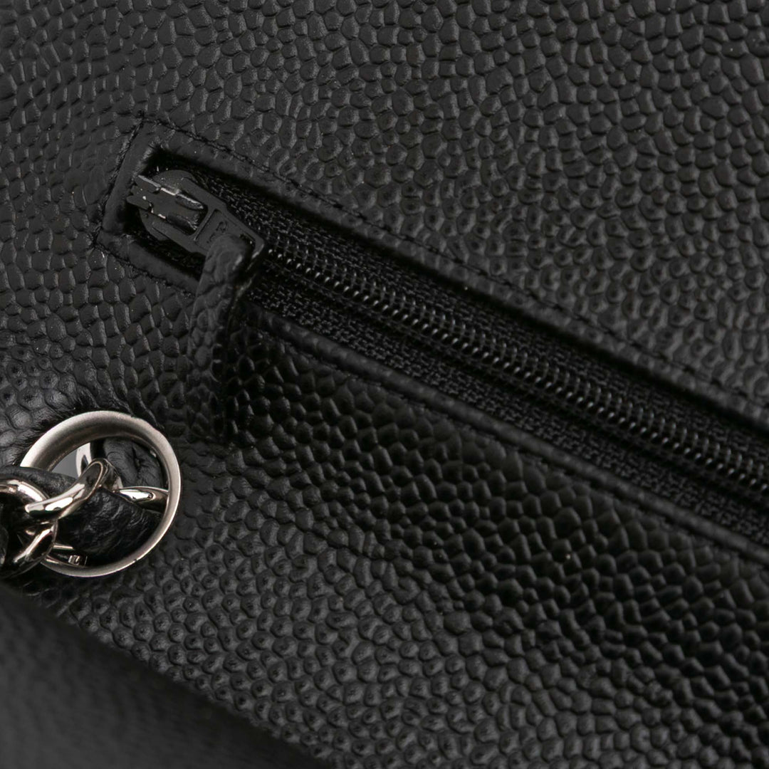 Chanel Medium Classic Caviar Double rabat Noir – GABY PARIS Authentique