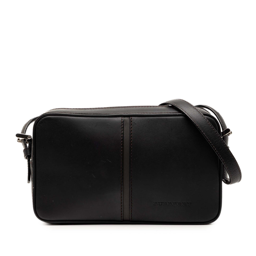 Burberry Cuir Sac porté croisé