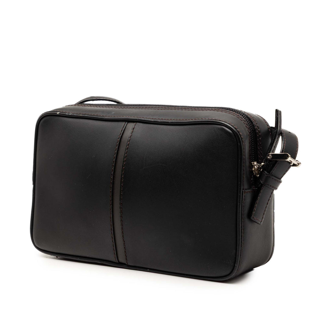 Burberry Cuir Sac porté croisé