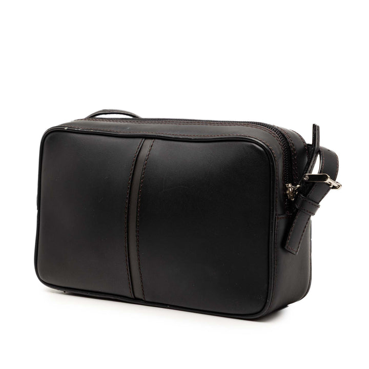 Burberry Cuir Sac porté croisé