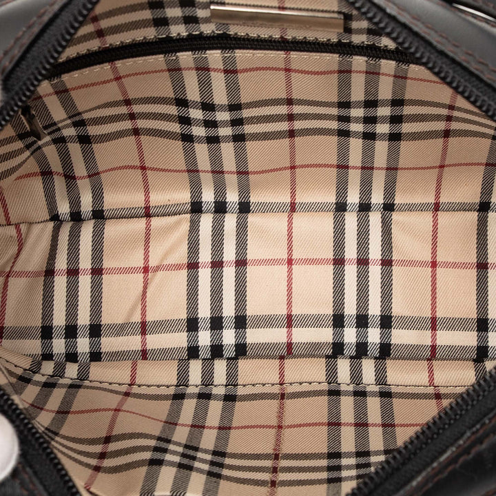 Burberry Cuir Sac porté croisé
