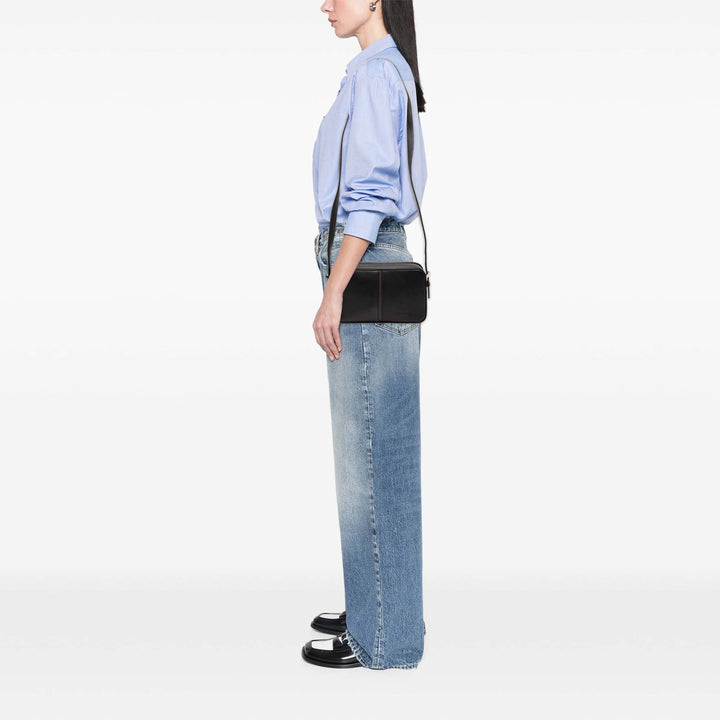 Burberry Cuir Sac porté croisé