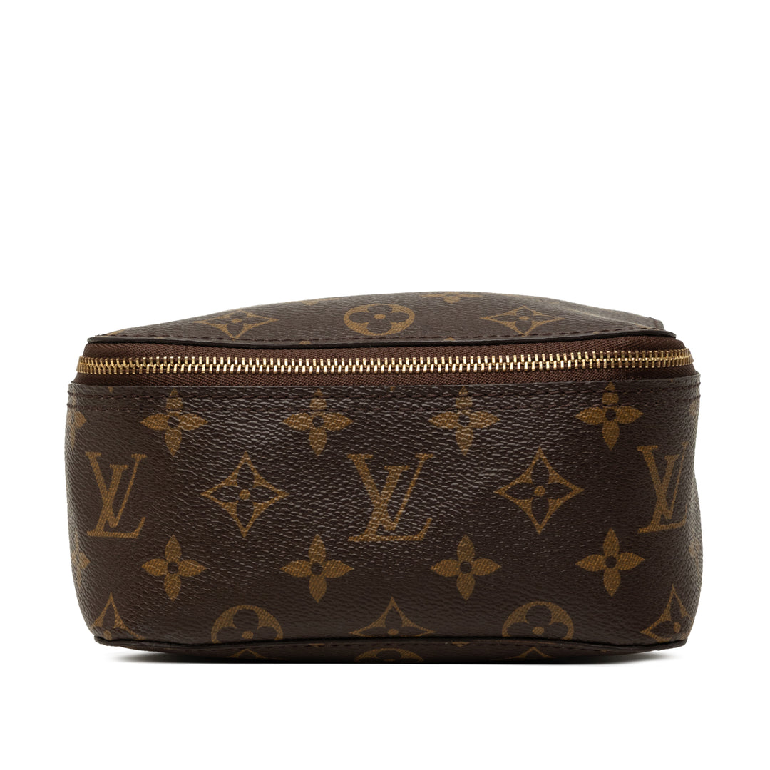 Cube Rangement PM Monogram Marron
