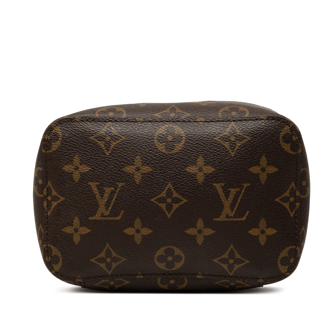 Cube Rangement PM Monogram Marron