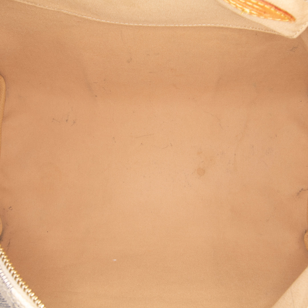 Louis Vuitton Damier Azur Speedy 35 Blanc