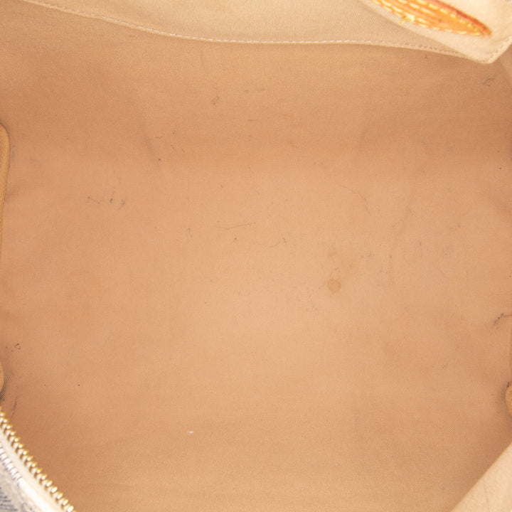 Louis Vuitton Damier Azur Speedy 35 Blanc