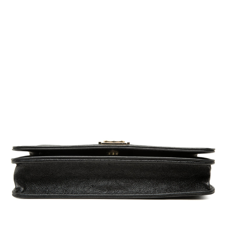 Chanel Matelassé Caviar Boy Wallet on Chain
