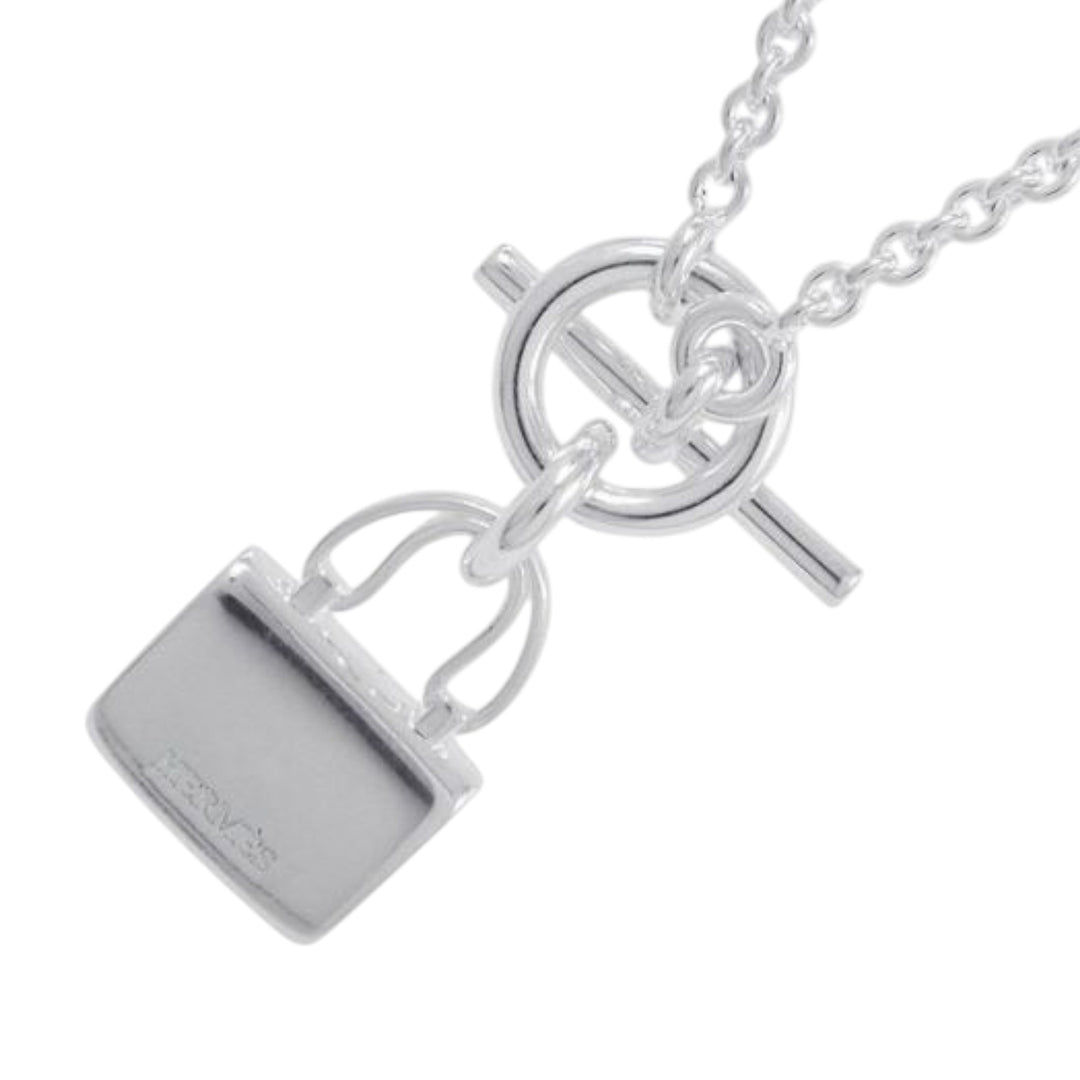 Hermès Sterling Argenté Amulettes Constance Bracelet Argenté