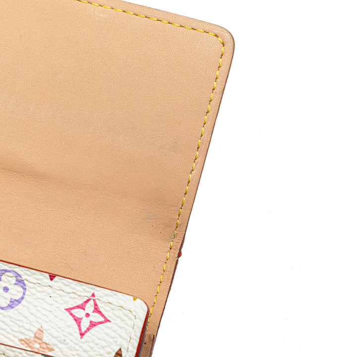 Monogram Multicolore Sarah Long Wallet White - Gaby Paris