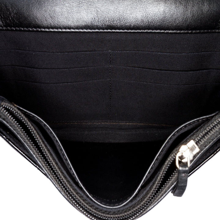 Chanel CC Matelassé Cuir verni Wallet on Chain