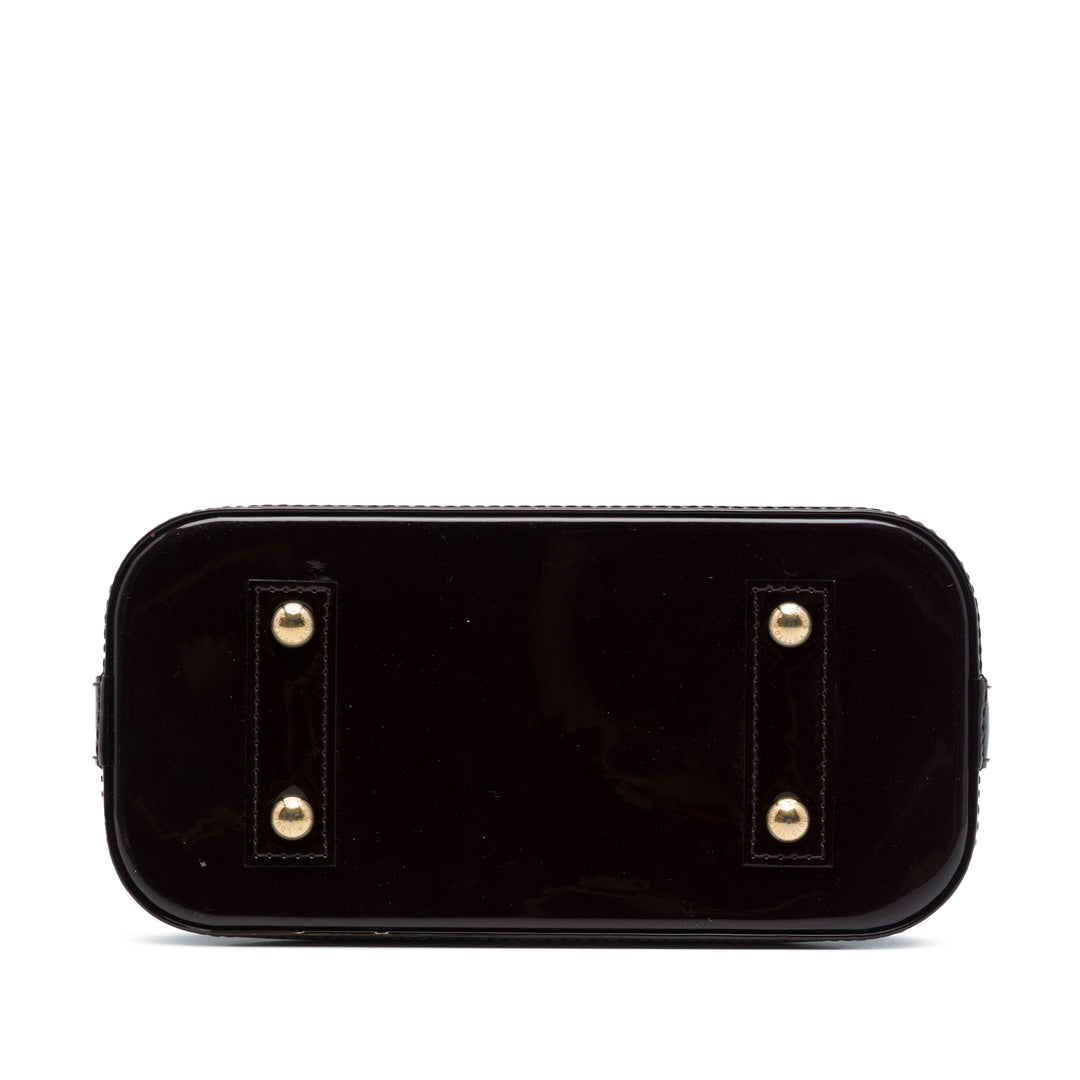 Alma BB Cuir verni Monogram Violet