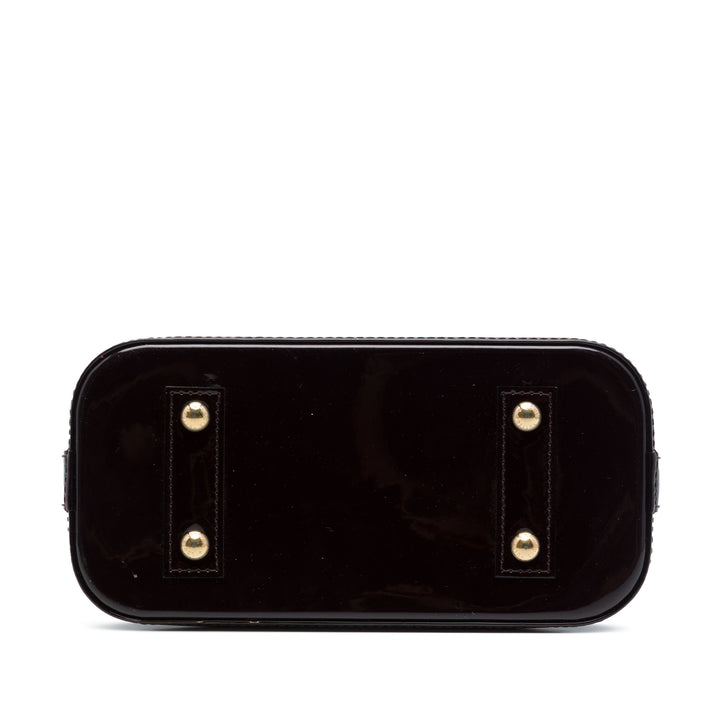 Alma BB Cuir verni Monogram Violet