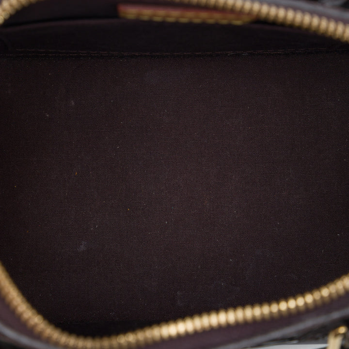 Alma BB Cuir verni Monogram Violet
