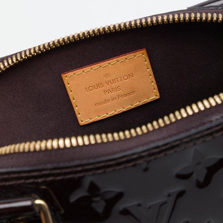 Alma BB Cuir verni Monogram Violet