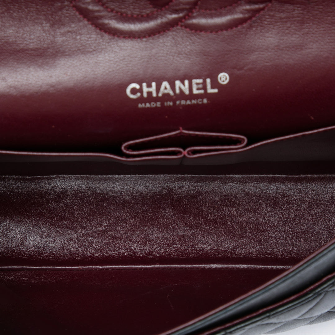 Chanel Classic Double rabat Moyen Cuir d'agneau Noir – vue 4 – GABY PARIS
