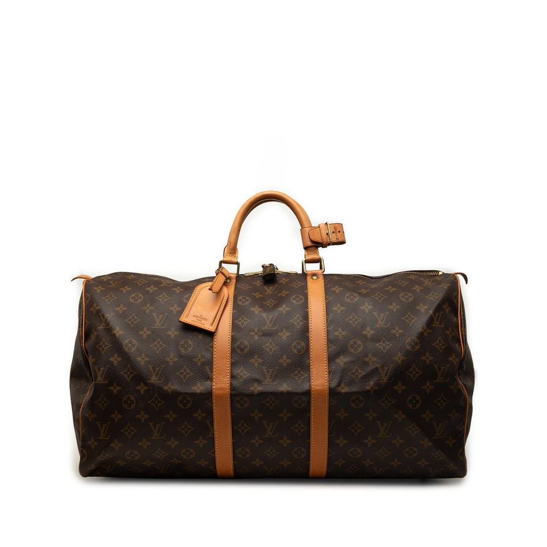 Keepall 55 Monogram Marron