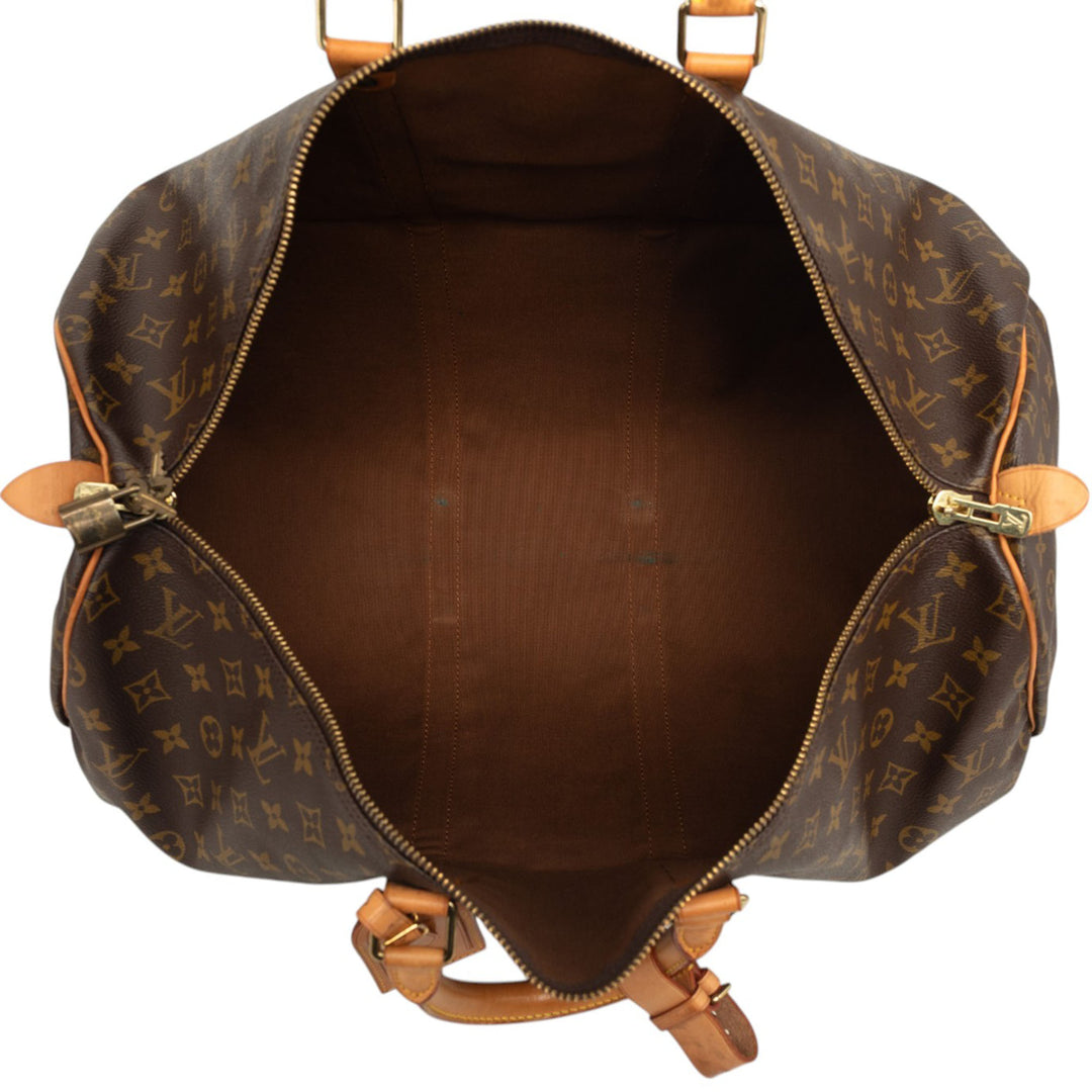 Keepall 55 Monogram Marron