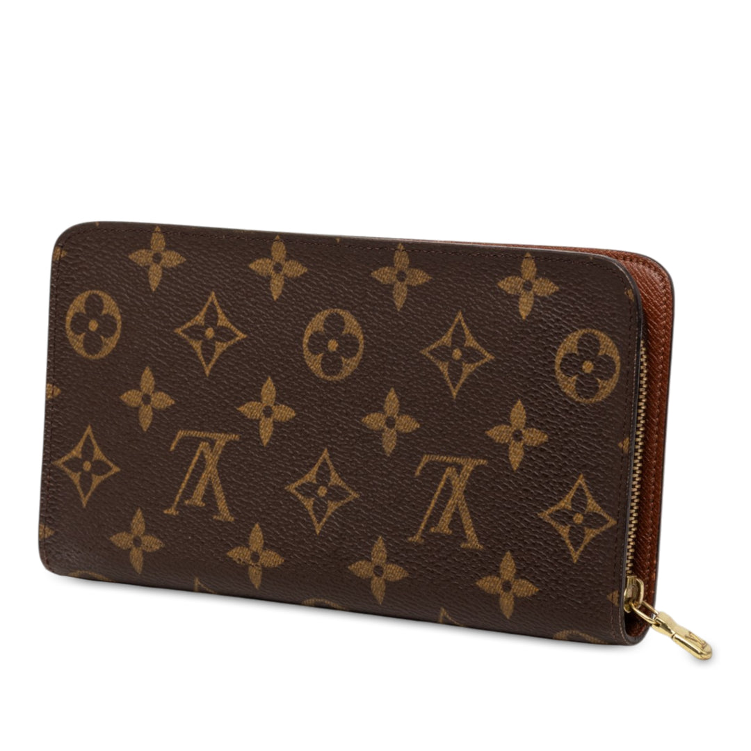 Louis Vuitton Monogram Porte Monnaie Zippy Portefeuille long