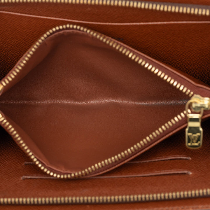 Louis Vuitton Monogram Porte Monnaie Zippy Portefeuille long
