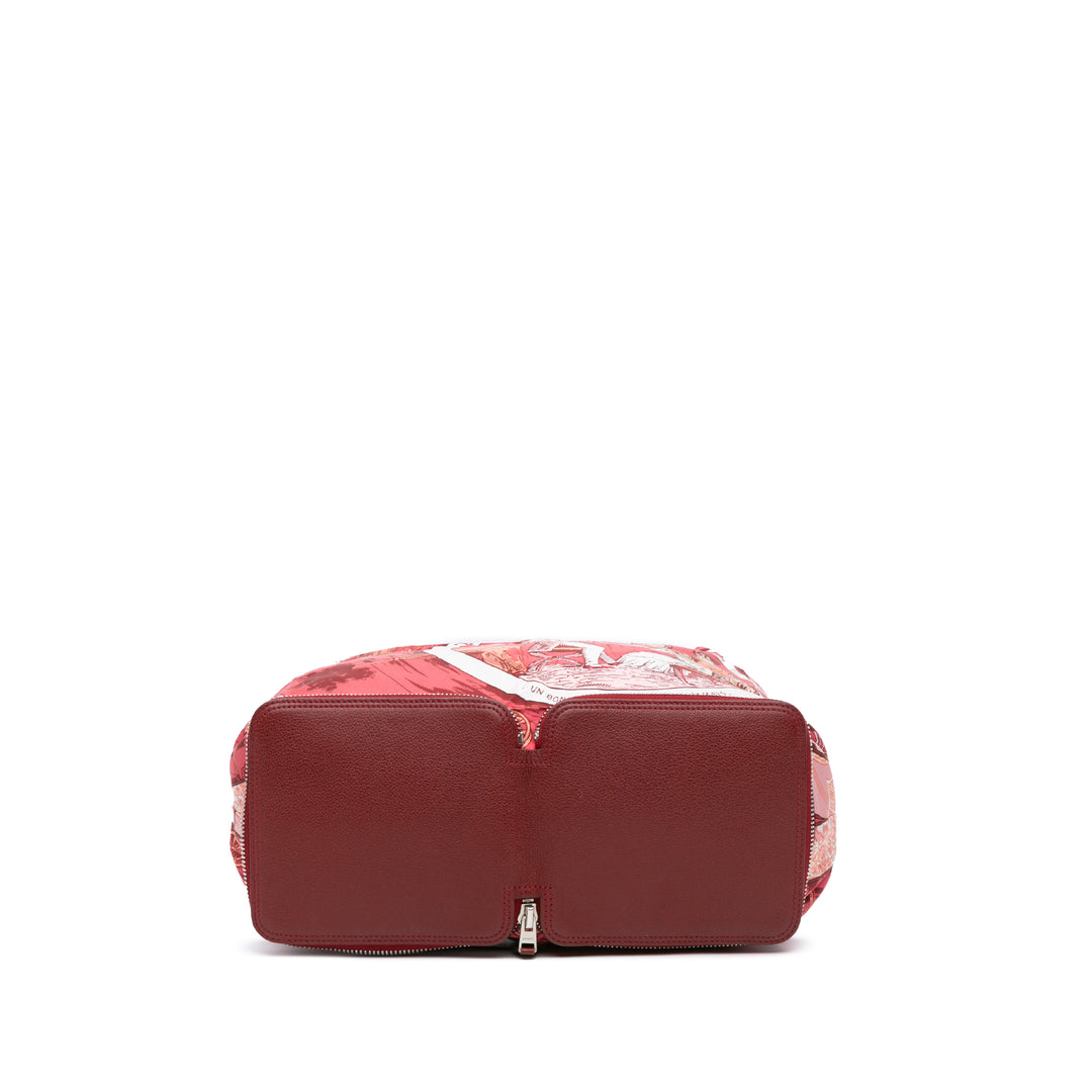 Jeu des Omnibus et Dames Blanches Silky Pop Tote Red - Gaby Paris