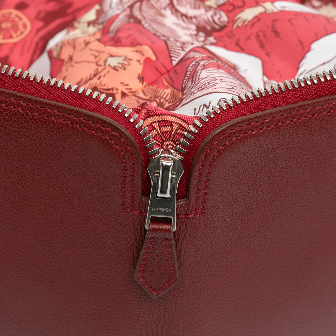 Jeu des Omnibus et Dames Blanches Silky Pop Tote Red - Gaby Paris