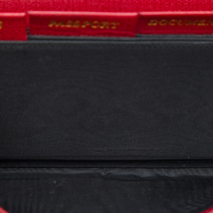 Saint Laurent Texturé Chyc Ligne Pochette Cuir
