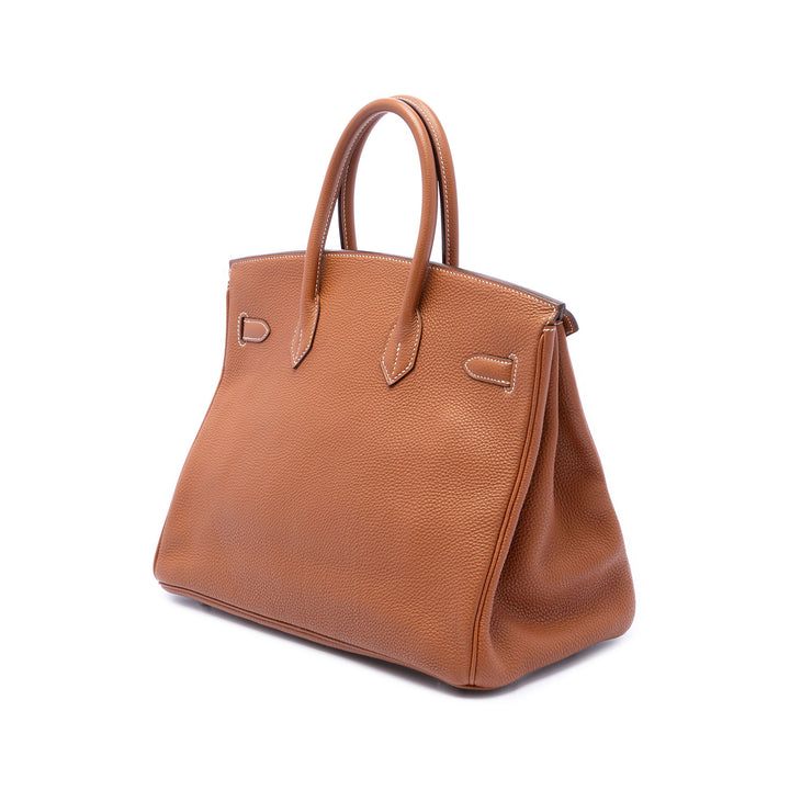 Hermès Birkin Retourne 35 Togo Marron – vue 2 – GABY PARIS