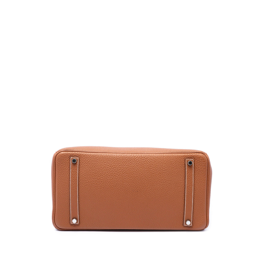 Hermès Birkin Retourne 35 Togo Marron – vue 3 – GABY PARIS