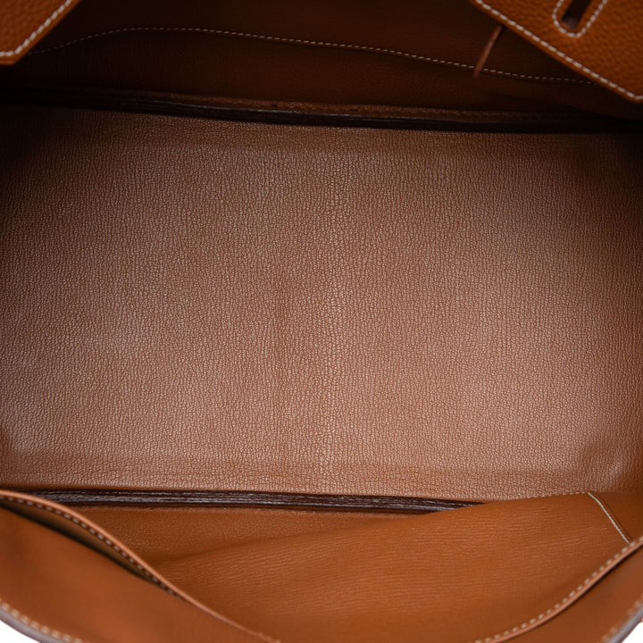 Hermès Birkin Retourne 35 Togo Marron – vue 4 – GABY PARIS