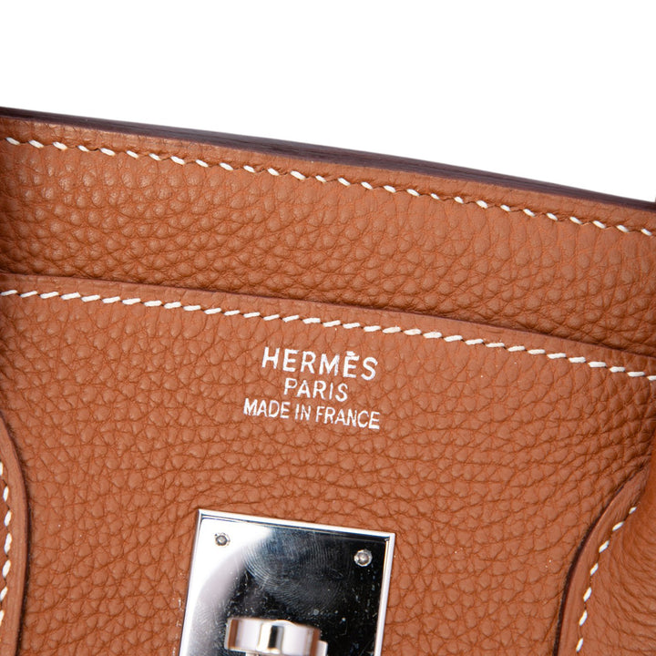 Hermès Birkin Retourne 35 Togo Marron – vue 5 – GABY PARIS