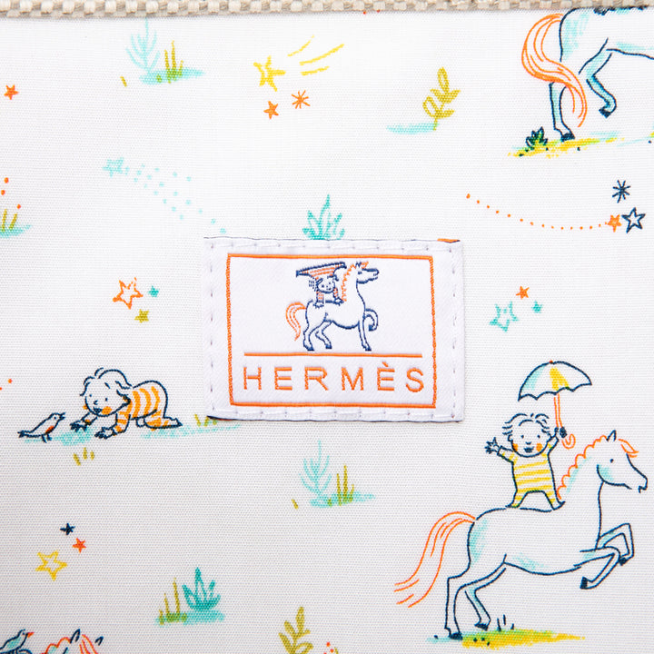 Hermès Toile Cabriole Nappy Sac