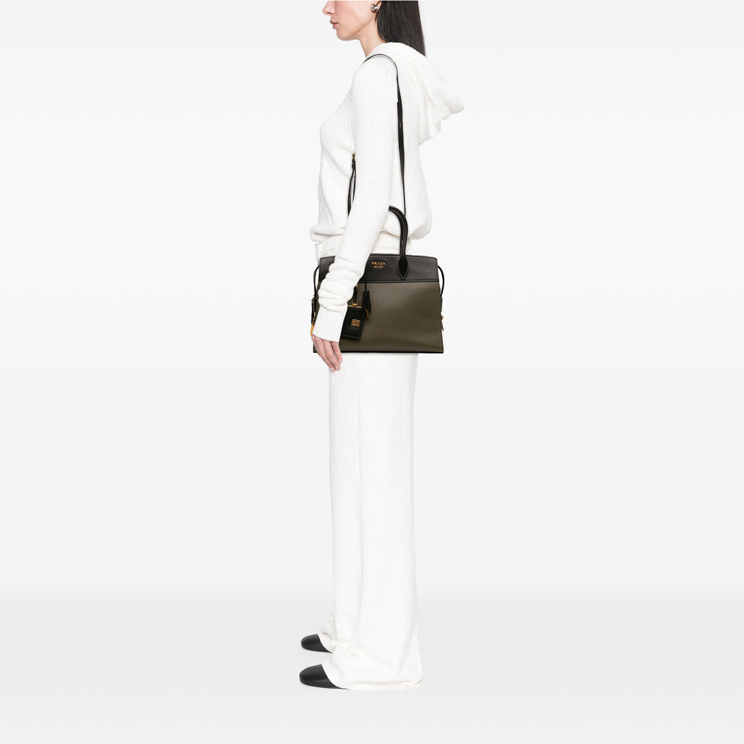 Prada Saffiano And City Veau Esplanade Sac