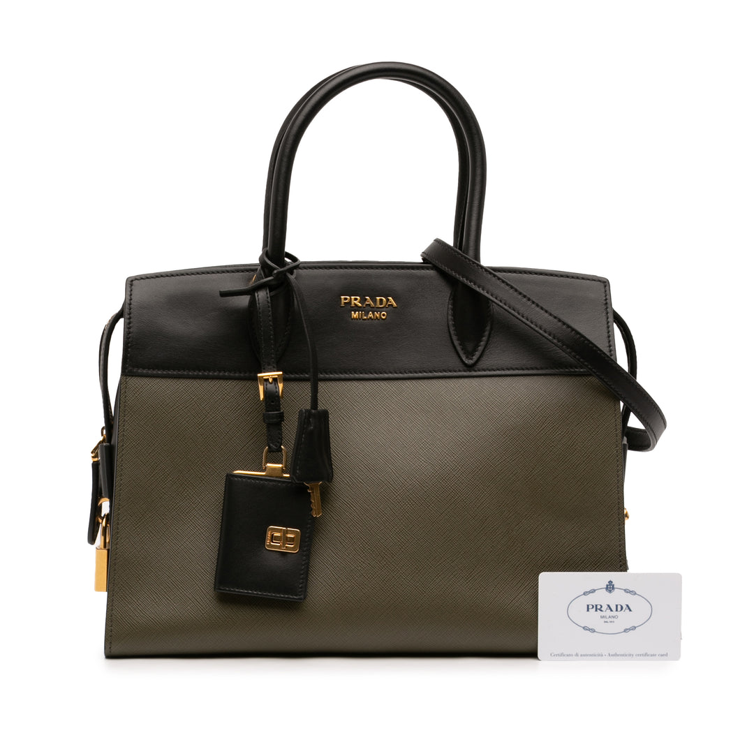 Prada Saffiano And City Veau Esplanade Sac