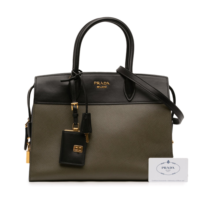 Prada Saffiano And City Veau Esplanade Sac