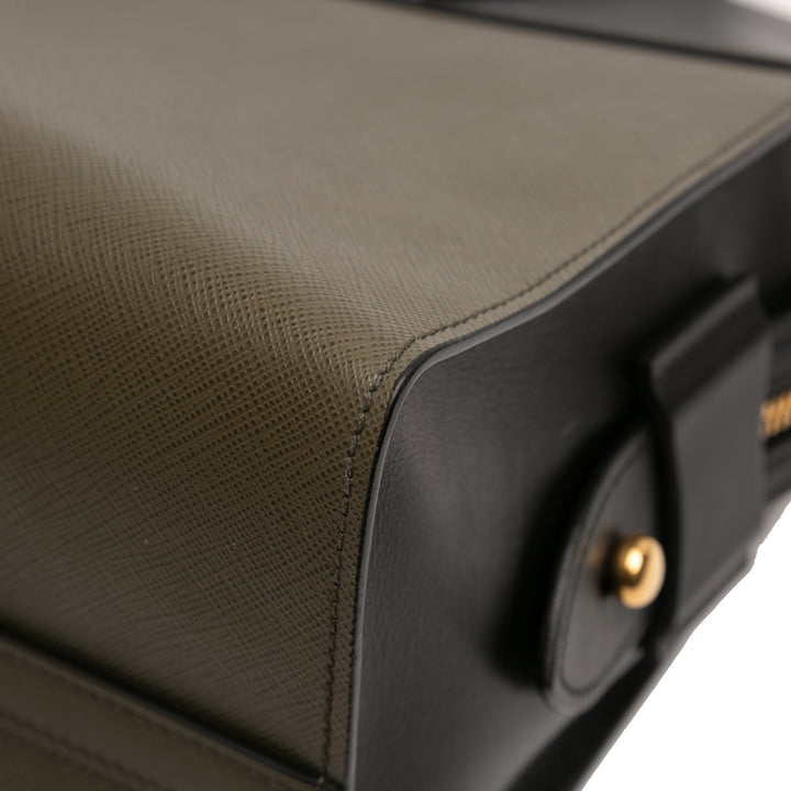 Prada Saffiano And City Veau Esplanade Sac