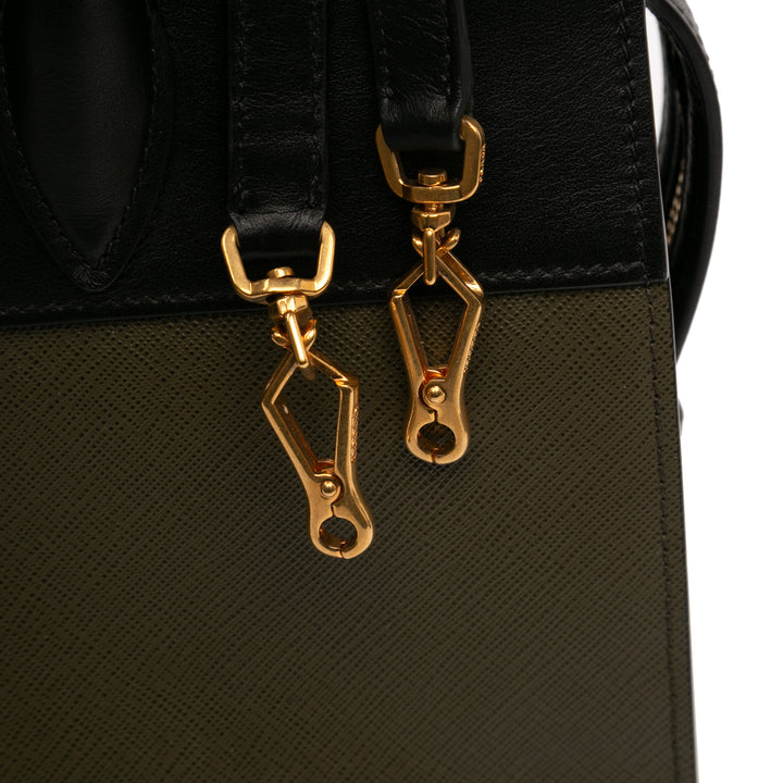 Prada Saffiano And City Veau Esplanade Sac