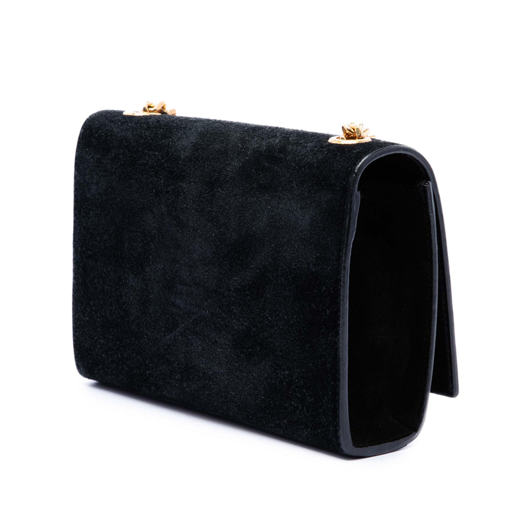 Saint Laurent Kate Pompon Sac Petit Noir