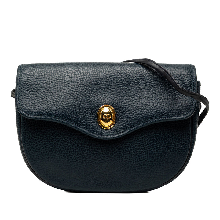 grainé Sac Cuir de veau grainé Bleu