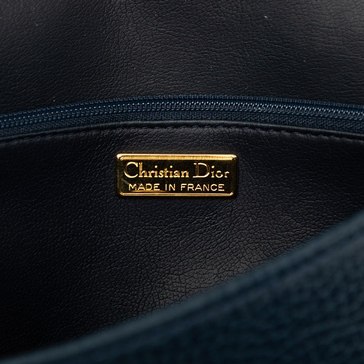 grainé Sac Cuir de veau grainé Bleu
