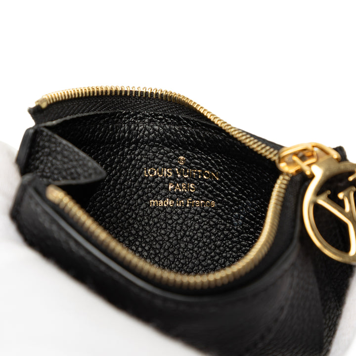 Romy Porte-cartes Monogram Empreinte Noir