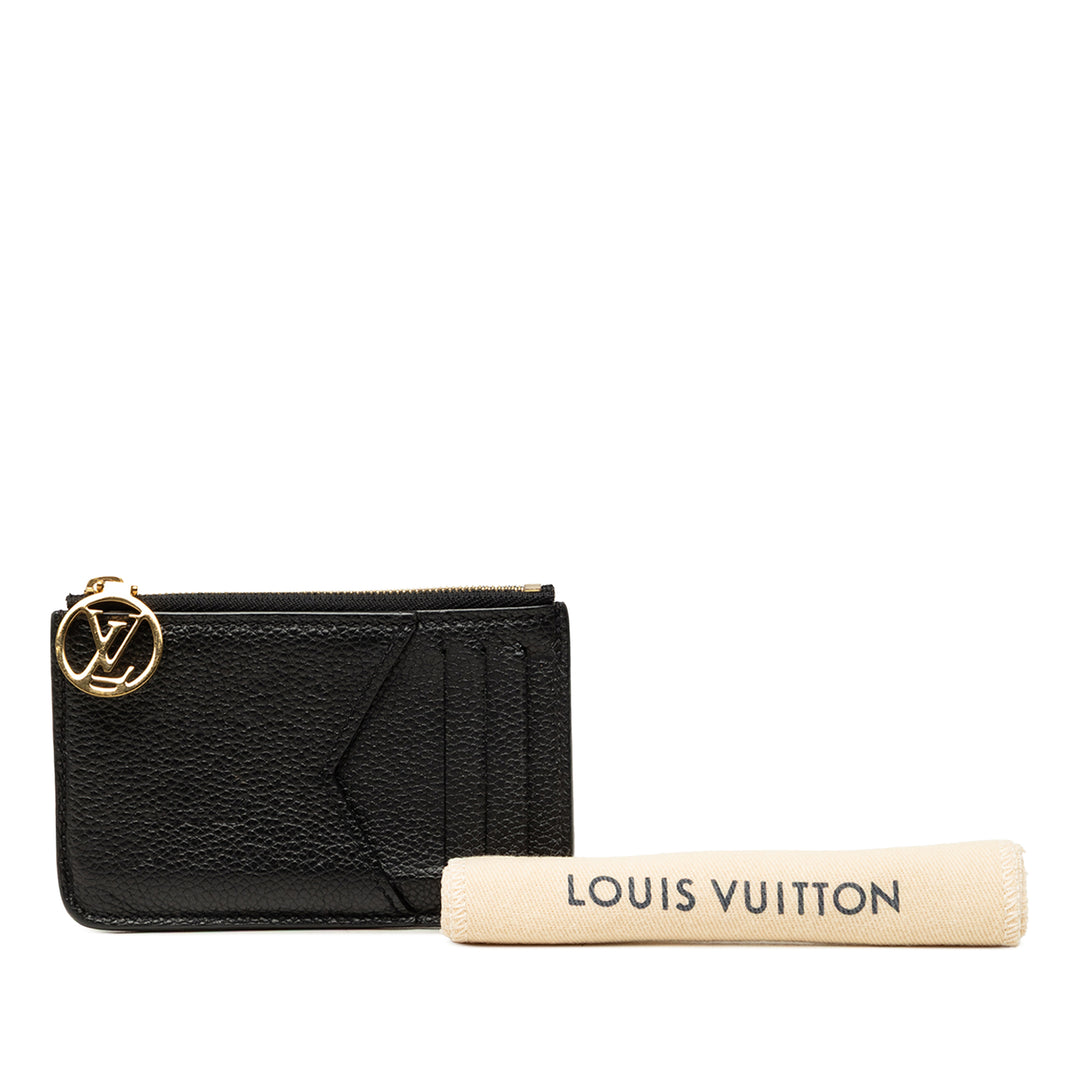 Romy Porte-cartes Monogram Empreinte Noir