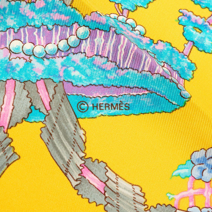 Hermès Le Sacre du Impriméemps Foulard 90 Multi Soie