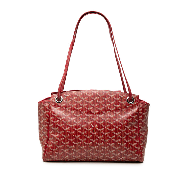 Goyard Rouette Souple PM Goyardine Rouge – vue principale – GABY PARIS