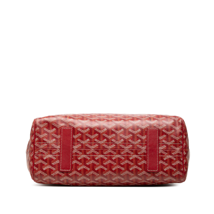 Goyard Rouette Souple PM Goyardine Rouge – vue 3 – GABY PARIS